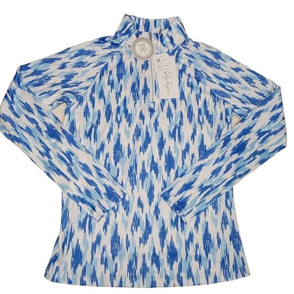 Lady Hagen Golf Pullover 1/4 Zip Long Sleeve Shirt Women Size XS UPF 50 Blue NEW - Picture 15 of 16